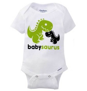t rex onesie baby