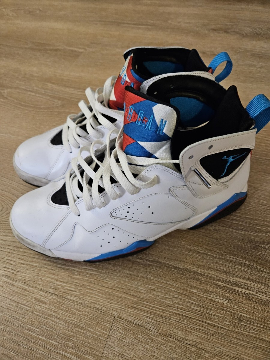 Nike Air Jordan 7 Retro Orion White/Blue 304775-105 Men
