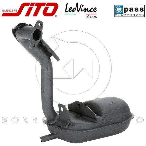 Sito 0230 Auspuff Endtopf Homologiert FüR Piaggio Vespa PK 50-image