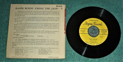 7” 45 RPM EP Record by RALPH BURNS Among The JATP's 
