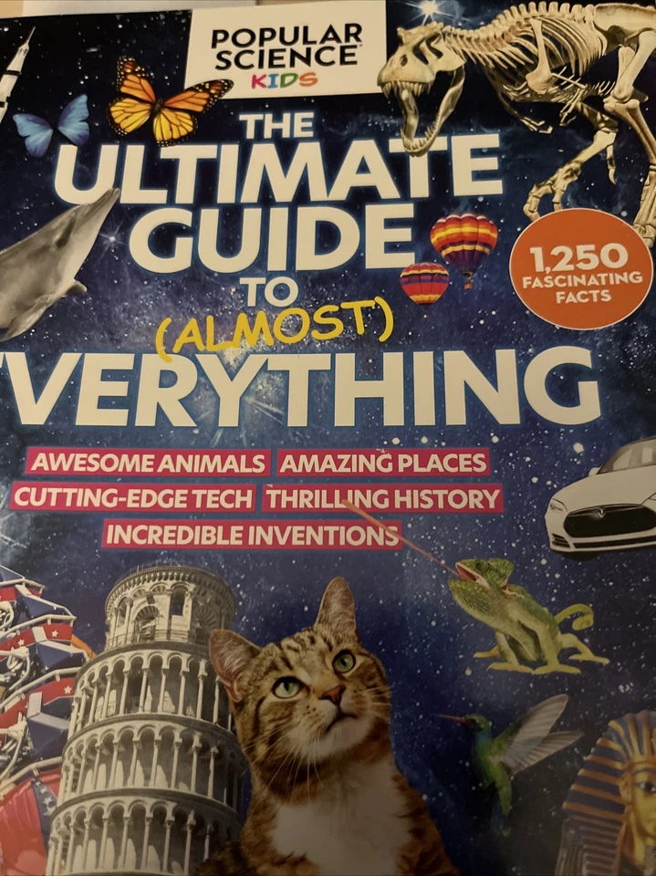THE ULTIMATE GUIDE TO (ALMOST) EVERYTHING-Popular Science Kids Publication  P-3 - Image 2 of 4