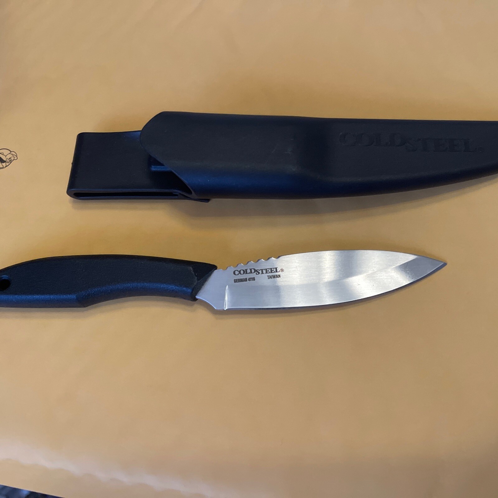 Cold Steel Canadian Belt Knife Fixed Blade Hunter 4116 German Steel