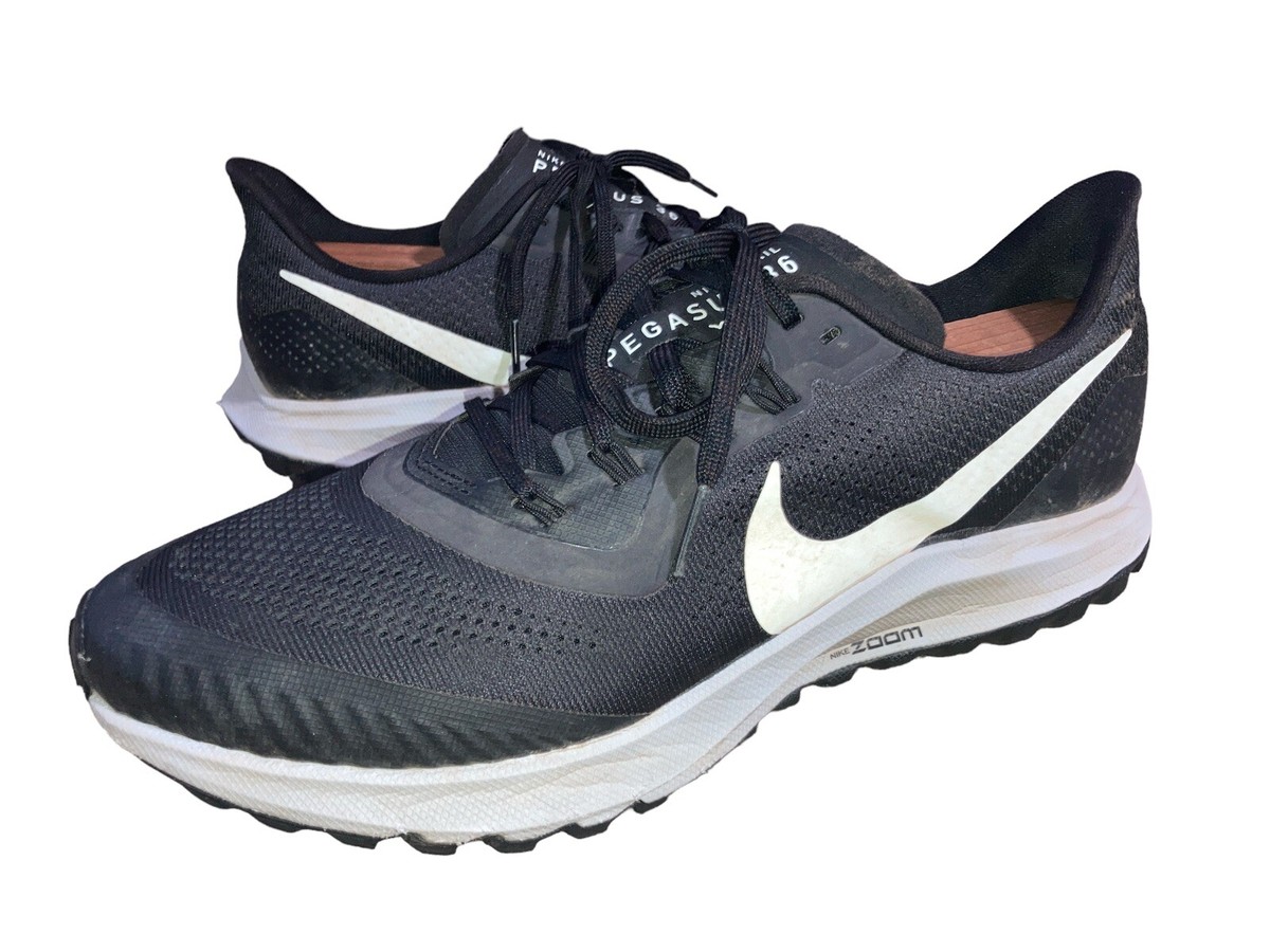 Nike Air Zoom Pegasus 36 Trail Running Black Shoes AR5676