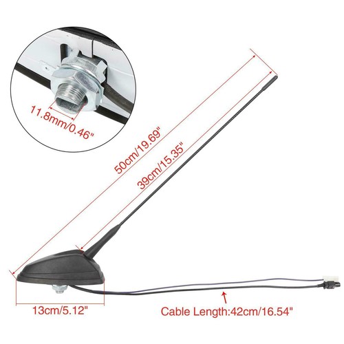 Base antenna antenna AM FM antenna tetto per Mercedes Sprinter W906 2006-2017 - Foto 2 di 8
