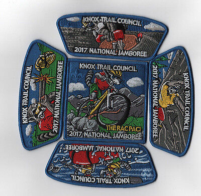 NJ2101 2017 National Scout Jamboree Tecumseh Council Mine Craft 5 pc Set JSP