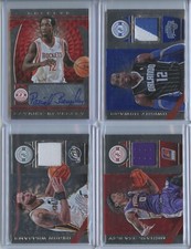 2013-2014 Panini Totally Certified 4 Card Lot Inc. Beverley Auto, Howard Jersey