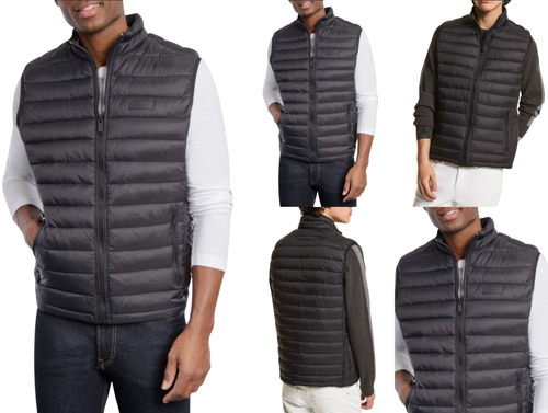 Michael Kors Quilted Sustainable Eco Vest Puffer Vest Gilet Jacket Wow - Picture 23 of 26