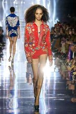 38IT- Tom Ford Red Velvet Shorts Western Style Pants - With Tags- RRP$8,290 AUD