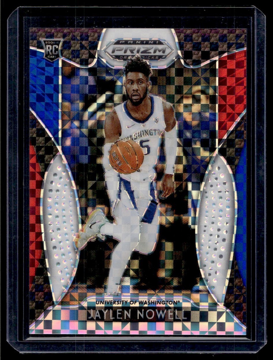 2019-20 Panini Prizm Red White Blue Jaylen Nowell Rookie G18 /99 Washington