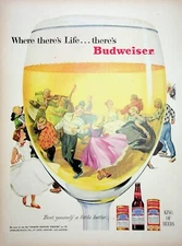 Original Budweiser Ad: featuring Treat yourself a little better with Budweiser