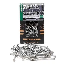 Huttig Grip 20d Framing Common Nail 4 in HGN20OGC5 Galvanized 5 lb 145 Nails