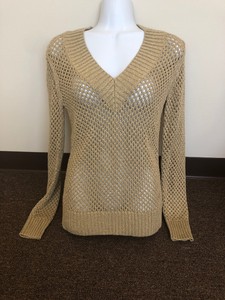 michael kors gold sweater