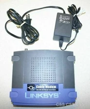 Linksys Cable Modem Model BEFCMU10 Version 4 with USB and Ethernet Connection