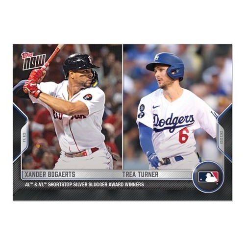2022 Topps Now OS28 Xander Bogaerts / Trea Turner