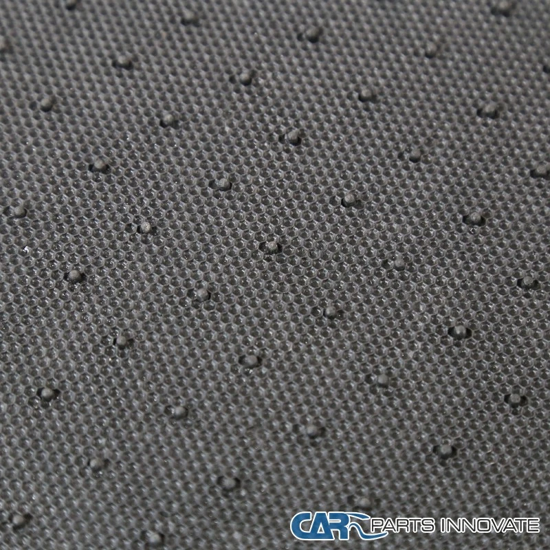 Fit 05-09 BMW E90 3-Series 4Dr Front+Rear Black Cotton Carpet Floor Mats Set 4PC Foto 3 de 4