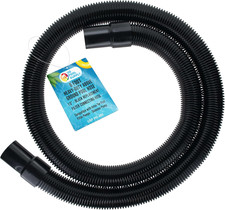 6 Foot Heavy-Duty above Ground Pool Hose, 1.5" - Black Replacement Filter Connec