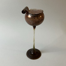 Peter Schweifel Studioglas Unikat 1987 Signiert | Art Glass Teelichtglas