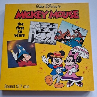 Super 8mm Mickey Mouse First 50 Years Sound 400ft
