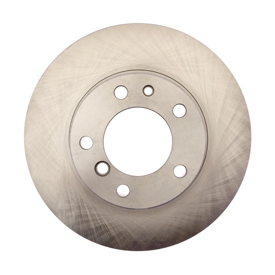 Kit de rotores de freno delanteros + pastillas metálicas y herrajes para BMW 535i 1989-1993 Foto 3 de 4