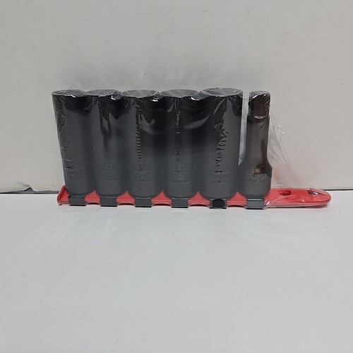 Matco Tools 1/2" DRIVE 6 PIECE METRIC/SAE DEEP THIN WALL IMPACT SOCKET Scdpt6 (B - Picture 2 of 11