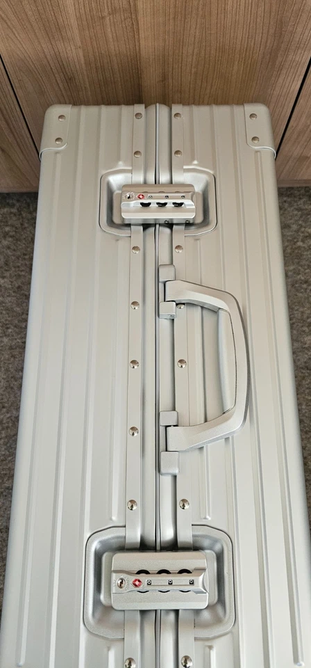 Voll Aluminium Hartschalen Koffer Trolley passend für Porsche Boxster Cayman 987 - Bild 3 von 4