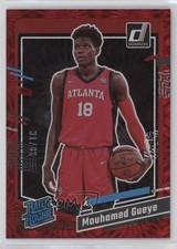 2023-24 Panini Donruss Rated Rookie Red Fireworks /88 Mouhamed Gueye #243 1pe0