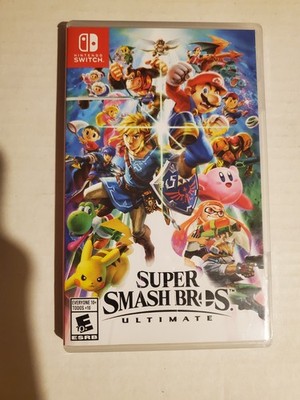 Super Smash Bros Ultimate (Nintendo Switch, 2018) - Pre-owned CIB with Case