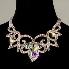 BellyDance Necklace Rhinestone Female Adult High-End StageProfession Performance