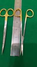 2 scissors straight microsserated 2 curves 1 monopolar 23cm micro canulla 6