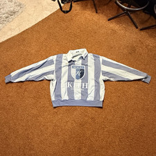Kith Nelson Collared Pullover Sweatshirt Blue...