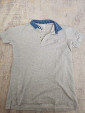 Image of Diesel Men’s Grey Polo T-Shirt Size L Casual Designer Top