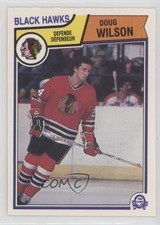 1983-84 O-Pee-Chee Doug Wilson #114 HOF 0m8e
