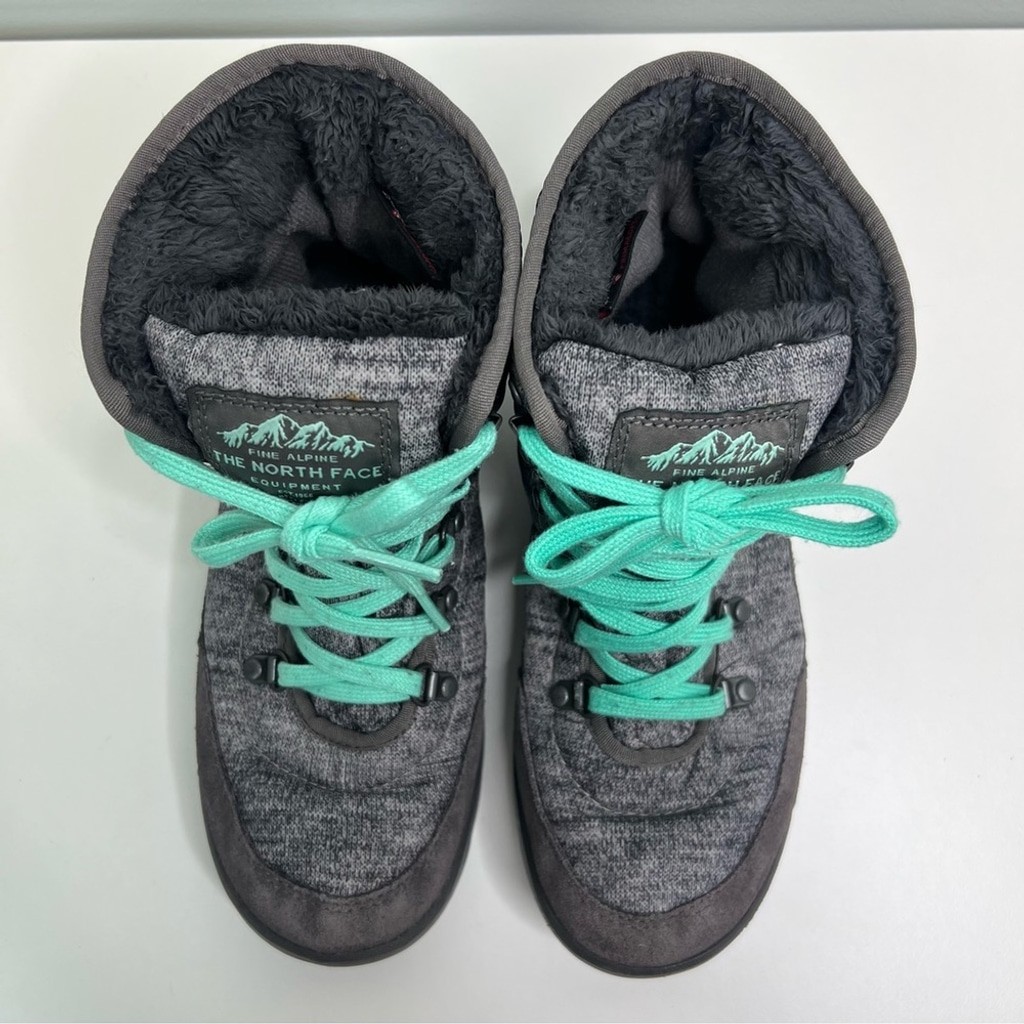 The North Face ThermoBall Lace Up Soft Shell Snow Boots Gray Womens Size US 7 thumbnail 10