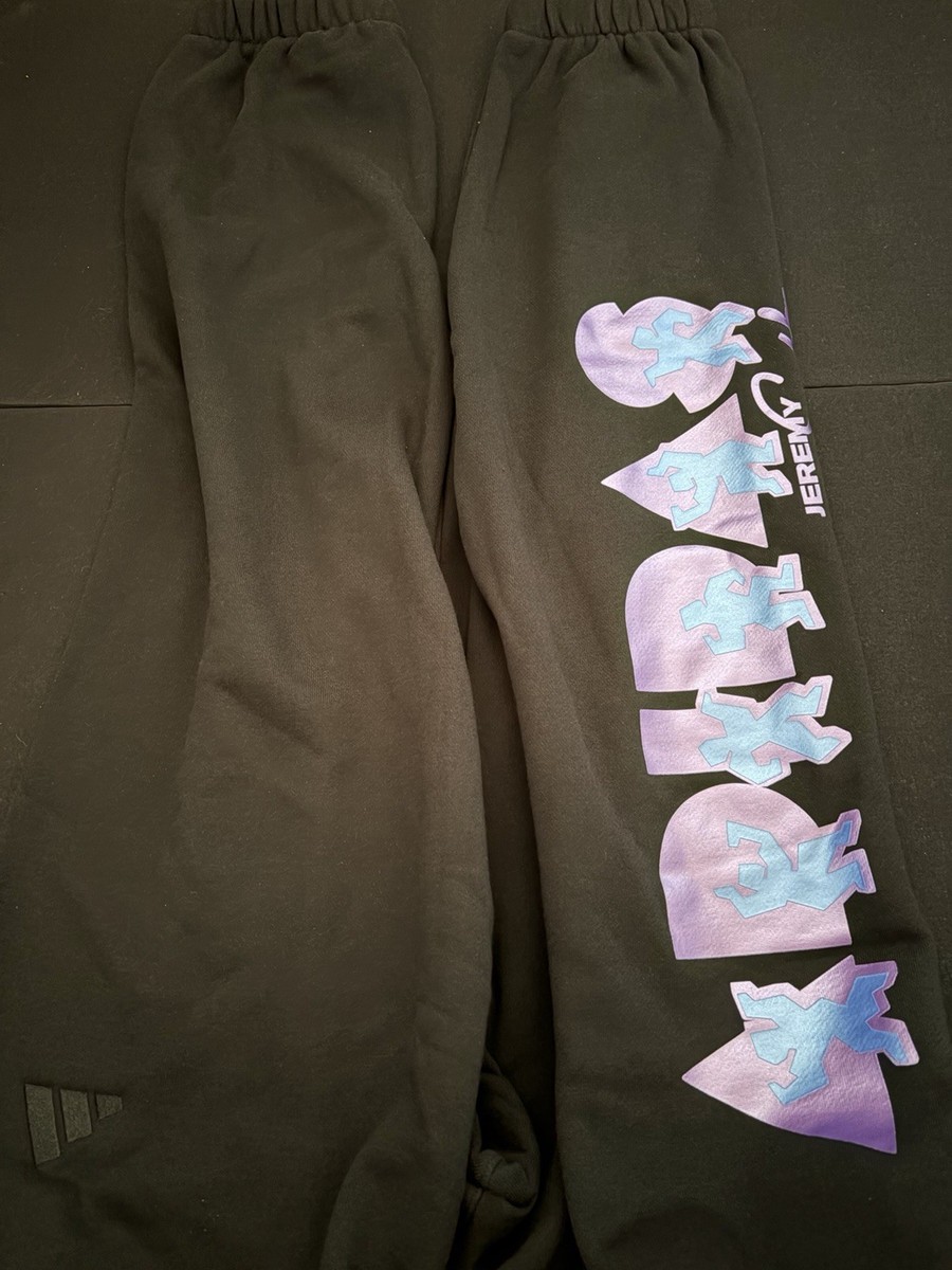 ADIDAS X JEREMY SCOTT SWEATPANTS MENS SIZE S 100% COTTON JL7626