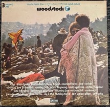 Woodstock Music From The Original Soundtrack And More 3xLP Vinyl Record 1970