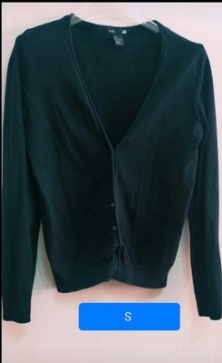 H&M Shirt schwarz Größe S