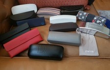 14 Various Sunglass / Eyeglass Cases ONLY