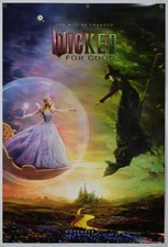 New Wicked For Good 2 - original Theater DS movie poster D/S 27x40 Grande Glinda