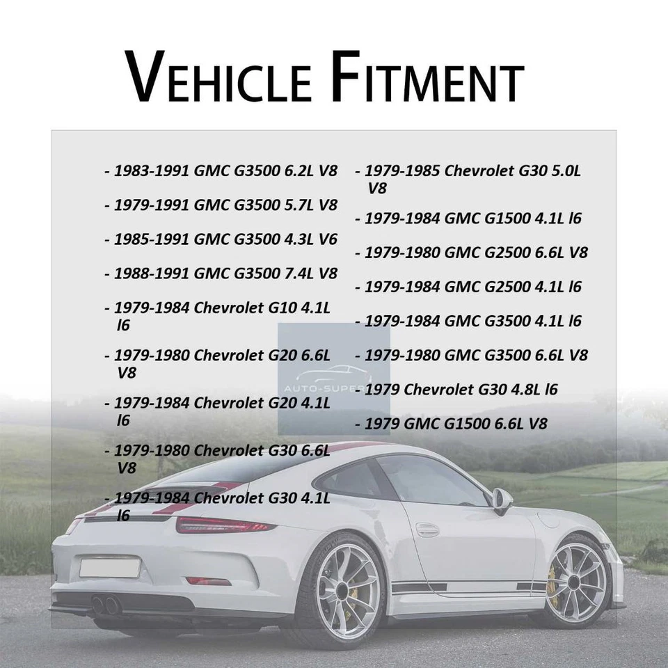 Kit de resistencia de motor soplador HVAC delantero para Chevrolet G20 6,6 L 1979-1980 Foto 3 de 4