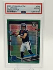 2023 Panini Donruss Optic - Rated Rookie C.J. Stroud #244 Green Hyper Prizm (RC)
