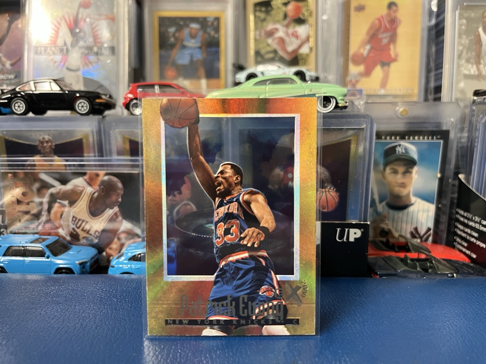 1996-97 Skybox E-X2000 ~ Patrick Ewing No.5 ~ NY Knicks