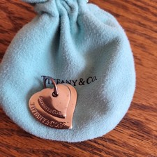 Tiffany Double Heart Pendant