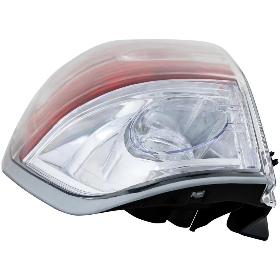 Lanterna traseira de halogênio para 2004-2006 Acura MDX lente direita transparente e vermelha - Imagem 3 de 4