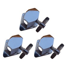 3Pcs Floor Tom Drum Leg Bracket Mount Easy to Install Metal