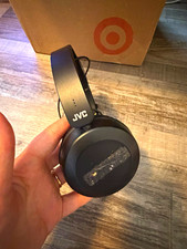 JVC HA-ET90BT Black On-Ear Headband Headphones Wired 3.5mm Jack