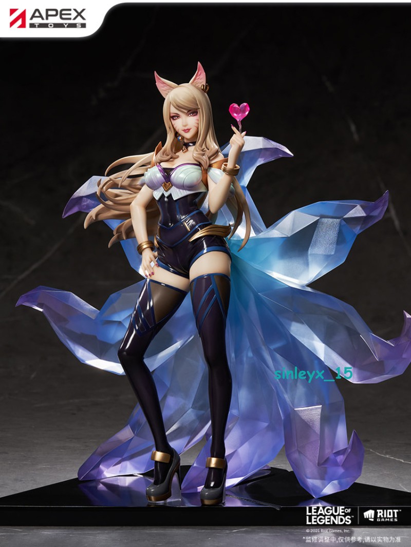 Figura de acción League of Legends Ahri Anime escala 1/7 modelo estatua H9in cumpleaños