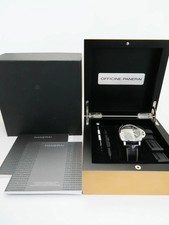 PANERAI Luminor Marina 1950 3 Days 44mm PAM00312 44mm Black Dial Box Card #T175 9