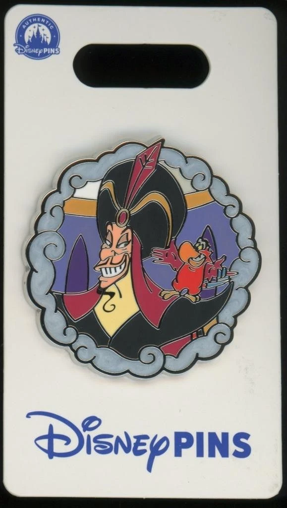 Jafar & Iago Villains Sidekicks Series Aladdin Disney Pin 173849