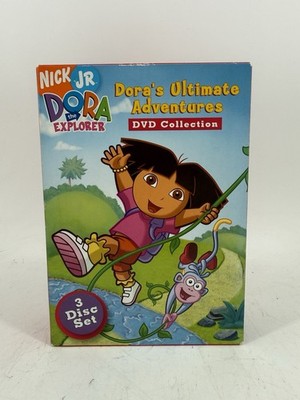 Dora the Explorer - Dora's Ultimate Adventures (DVD, 2004, 3-Disc Set)