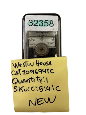 Westinghouse 1096941C Current Relay 10-40 Amp